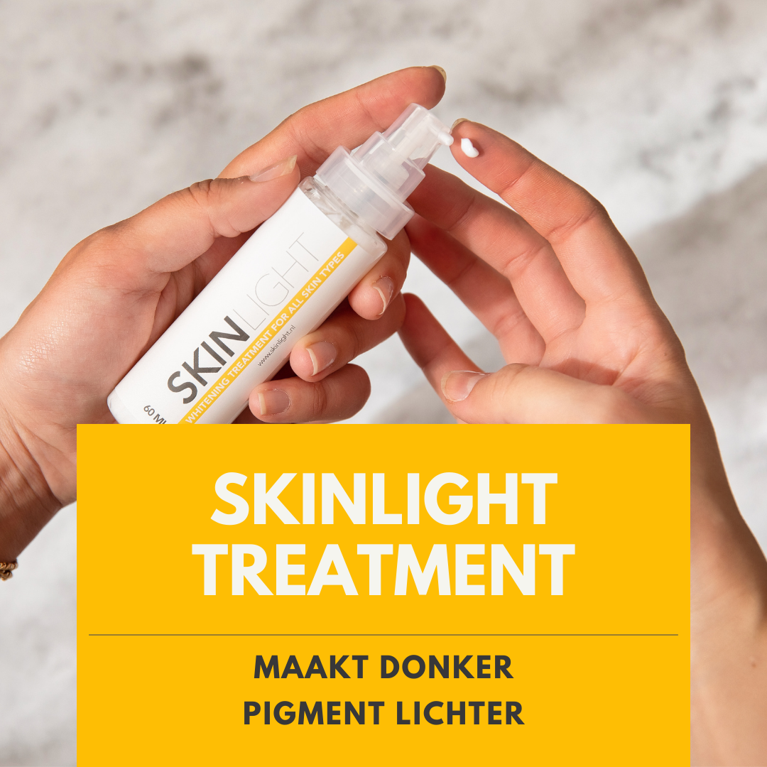 Skinlight maakt donker pigment lichter